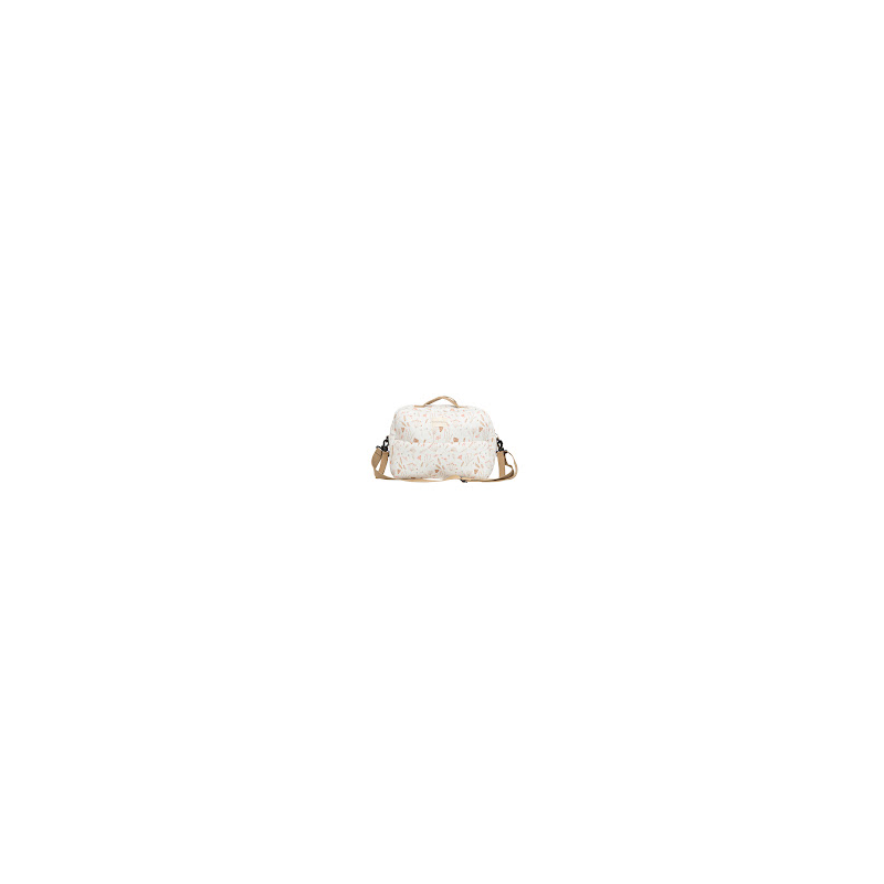 BOLSO MATERNAL COTAGE BLANCO/ROSA