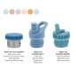 TAPÓN SPORT SERENITY BLUE PARA BOTELLA DE ACERO