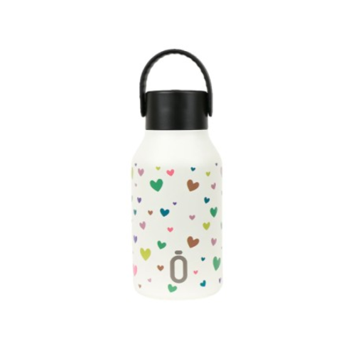 BOTELLA TERMO SPORT MII+T.SPOR 350 ml-7x7x18 CORAZONES NATA