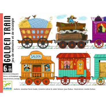 CARTAS GOLDEN TRAIN DJECO