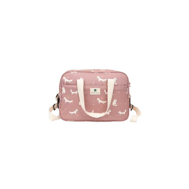 BOLSO+CAMBIADOR FOX ROSA CORAL