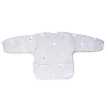 BABERO IMPERMEABLE CON MANGAS POLARIS GRIS