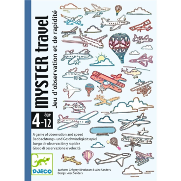 CARTAS MYSTER TRAVEL DJECO