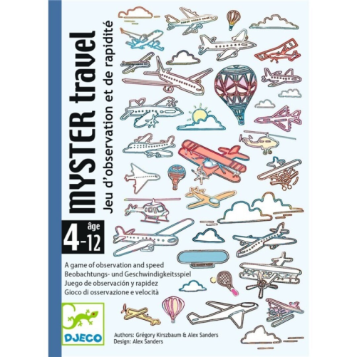 CARTAS MYSTER TRAVEL DJECO