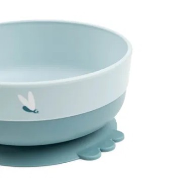 FOODIE MI PRIMERA VAJILLA CON VENTOSA AZUL