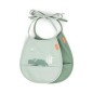 PACK DOS BABEROS MINI CON BOLSILLO CROCO VERDE