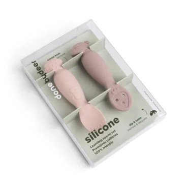 CUCHARAS DE APRENDIZAJE TINY FARM ROSA