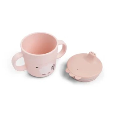 FOODIE TAZA CON ASAS ROSA