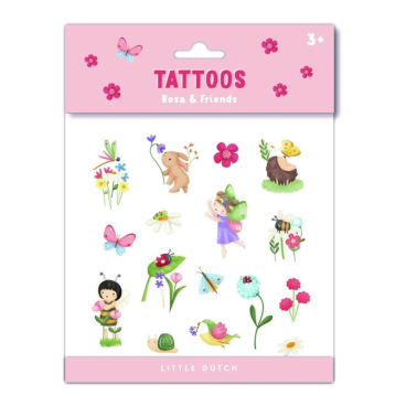 TATOOS ROSA & FRIENDS LITTLE DUTCH