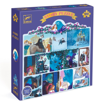 PUZZLES CUENTOS LA BELLA Y LA BESTIA 100 PIEZAS