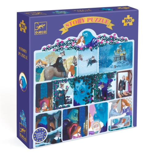 PUZZLES CUENTOS LA BELLA Y LA BESTIA 100 PIEZAS