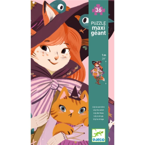 PUZZLE GIGANTE LILY LA BRUJA 36 PIEZAS