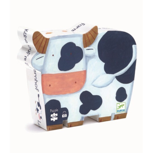 PUZZLE SILUETA LAS VACAS 24 PIEZAS