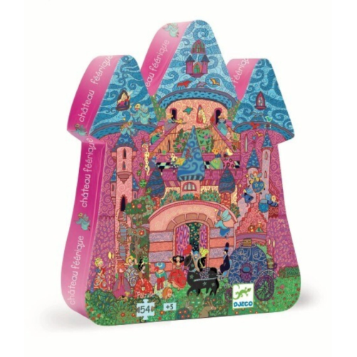 PUZZLE SILUETA EL CASTILLO DE CUENTOS 54 PIEZAS