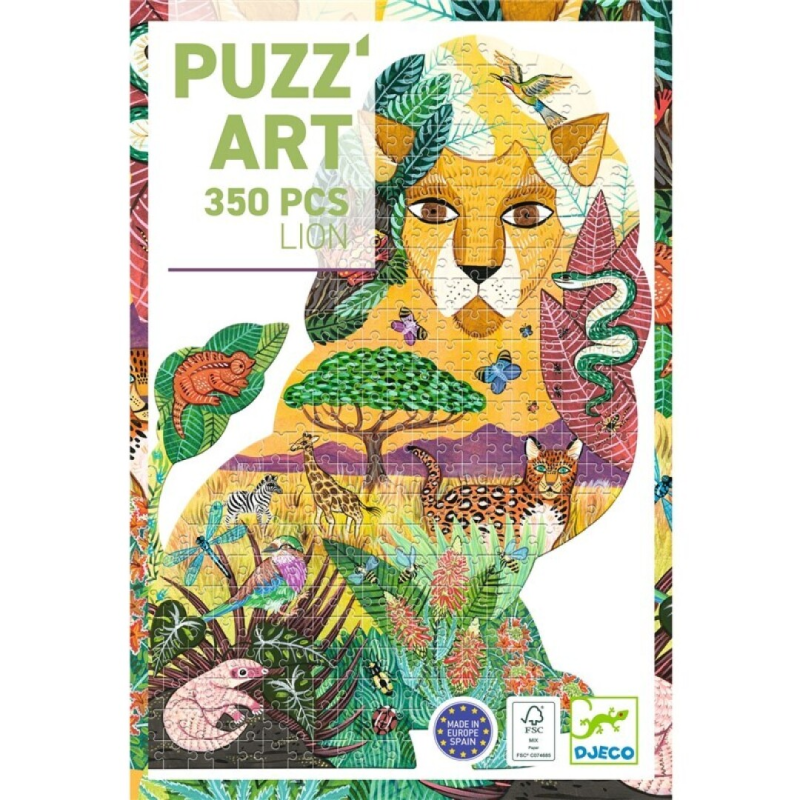 PUZZLE ART LEÓN 350 PIEZAS
