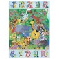 PUZZLE GIGANTE 1 A 10 JUNGLA