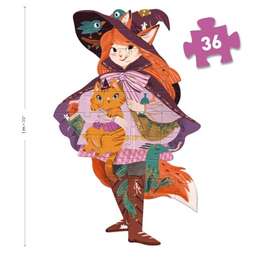 PUZZLE GIGANTE LILY LA BRUJA 36 PIEZAS