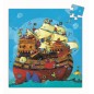 PUZZLE SILUETA EL BARCO PIRATA 54 PIEZAS