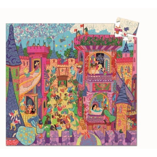 PUZZLE SILUETA EL CASTILLO DE CUENTOS 54 PIEZAS