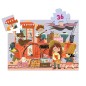 PUZZLE SILUETA EL VIAJE DE MIA 36 PIEZAS