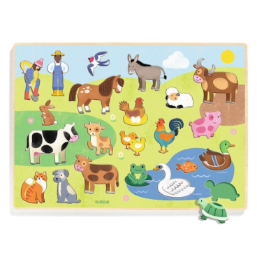 PUZZLE ENCAJABLE LA GRANJA