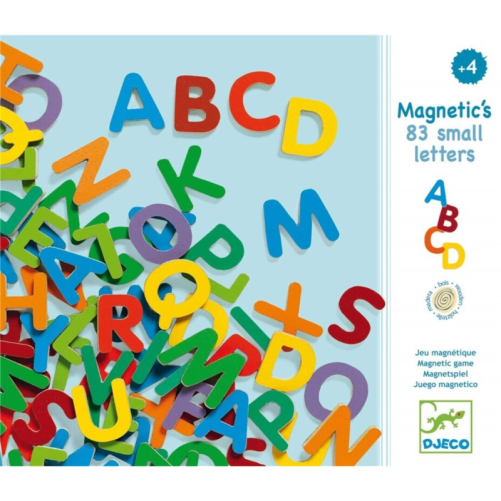 MAGNÉTICOS 83 LETRAS PEQUEÑAS MAYÚSCULAS