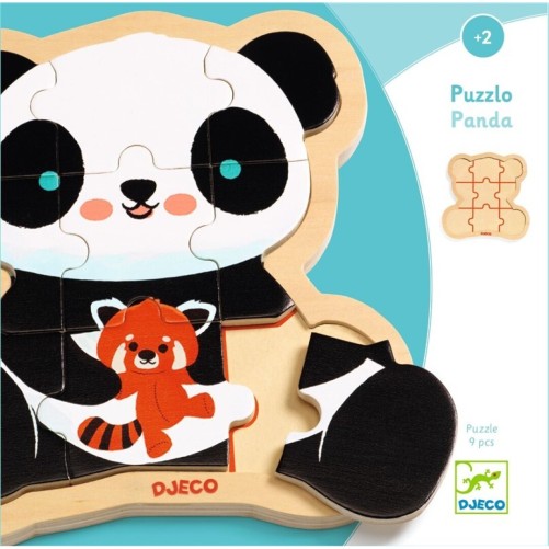 PUZZLE ENCAJABLE OSO PANDA