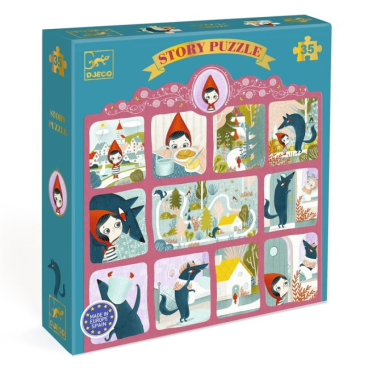 PUZZLES CUENTOS CAPERUCITA ROJA 35 PIEZAS