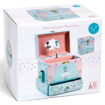 CAJA DE MÚSICA BAILARINA EN ESCENA