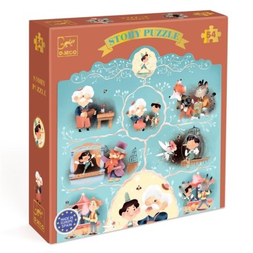 PUZZLE CUENTOS PINOCHO DJECO