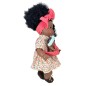 MUÑECA ALIKA CON BEBÉ PELO RIZADO 40cm