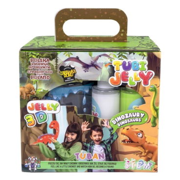 TUBAN CONJUNTO JELLY 6 COLORES AQUARIO PEQ DINOS