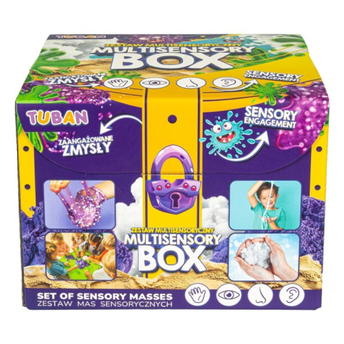 TUBAN BOX MULTISENSORIAL - CONJUNTO DE MASAS SENSORIALES