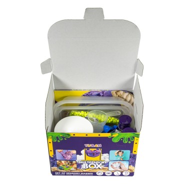 TUBAN BOX MULTISENSORIAL - CONJUNTO DE MASAS SENSORIALES