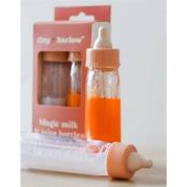 DUO DE BIBERONES MÁGICOS, LECHE Y ZUMO DE FRUTAS - TINY HARLOW
