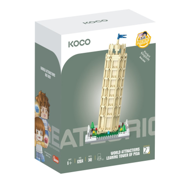 KOCO LEANING TORRE DE PISA - 548 PIEZAS