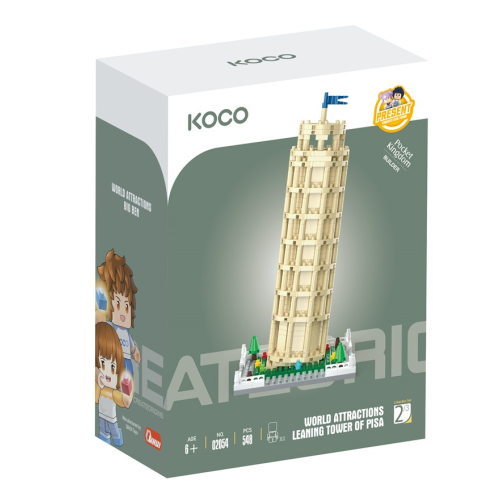 KOCO LEANING TORRE DE PISA - 548 PIEZAS