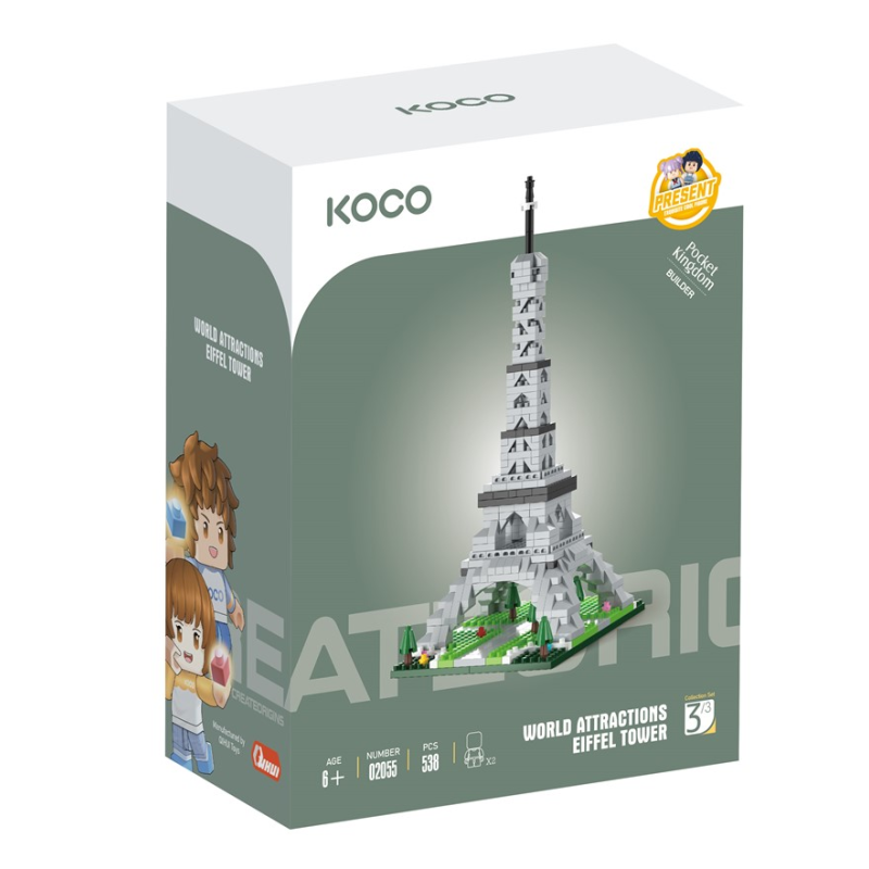 KOCO TORRE EIFFEL - 538 PIEZAS