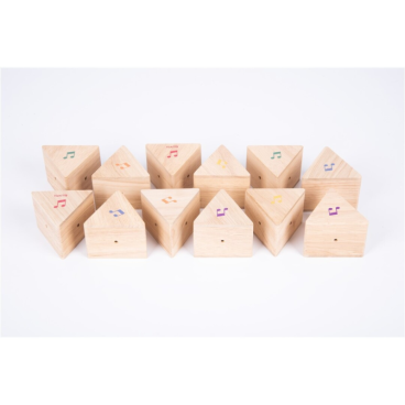 TICKIT SONAJEROS PRISMA DE MADERA 12 PIEZAS