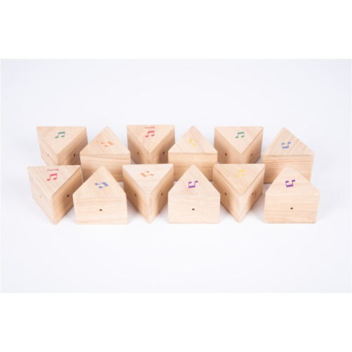 TICKIT SONAJEROS PRISMA DE MADERA 12 PIEZAS