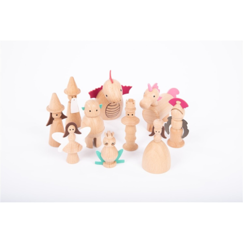 TICKIT FIGURAS ENCANTADAS DE MADERA 10u