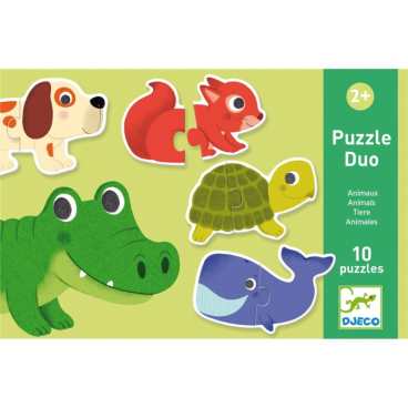 PUZZLE EDUCATIVOS DUO ANIMALES