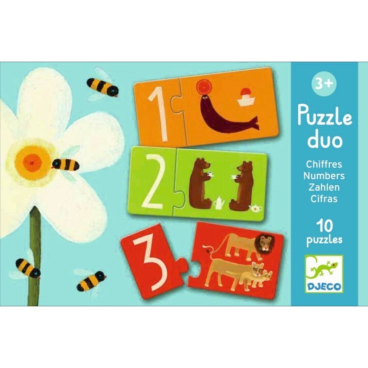 PUZZLE EDUCATIVO DÚO NÚMEROS