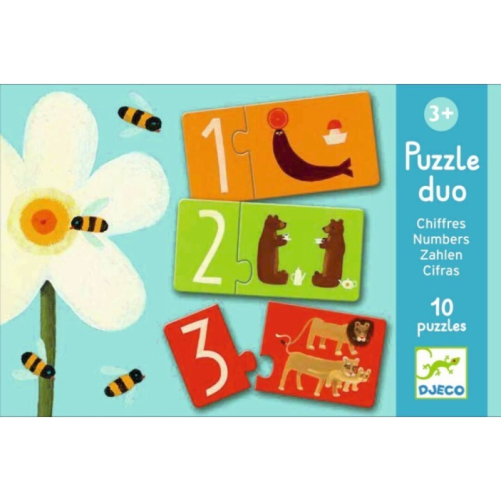 PUZZLE EDUCATIVO DÚO NÚMEROS