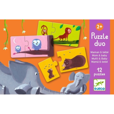 PUZZLE EDUCATIVO DÚO CUIDADOR Y BEBÉ