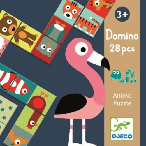 DOMINÓ EDUCATIVO ANIMO-PUZZLE