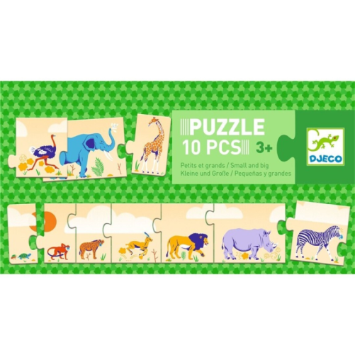 PUZZLE EDUCATIVO PEQUEÑOS Y GRANDES