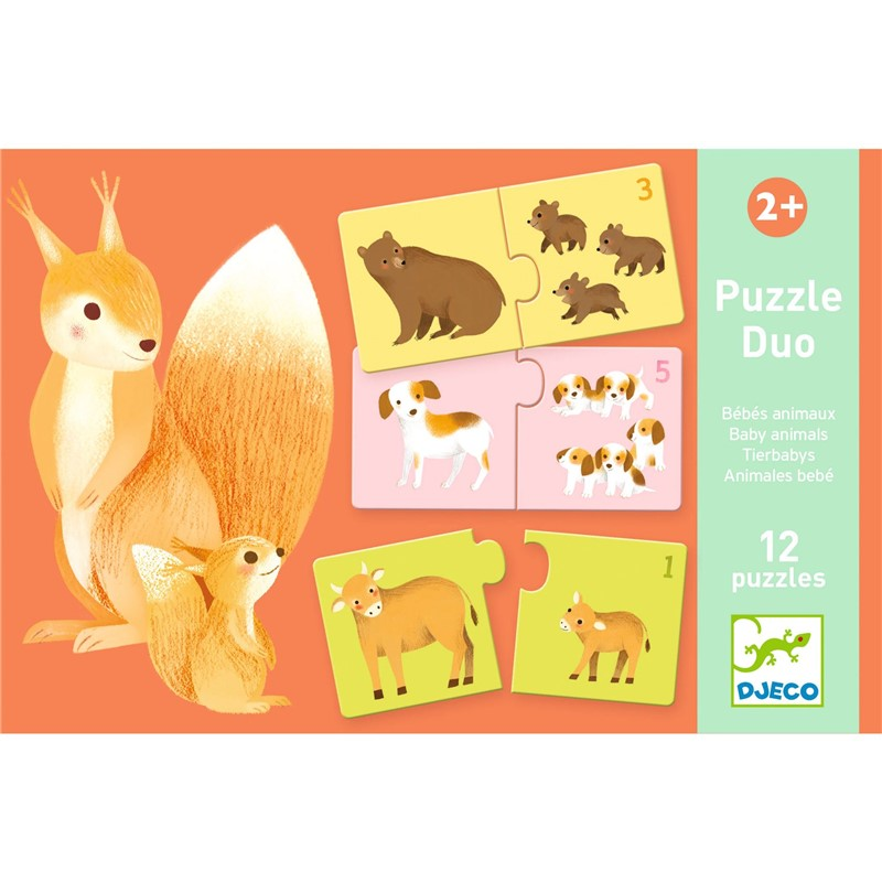 PUZZLE EDUCATIVO BABY ANIMALES