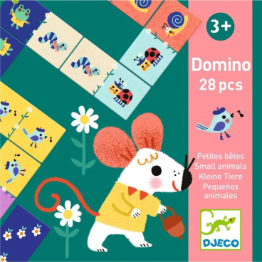 DOMINÓ EDUCATIVO PEQUEÑOS ANIMALES