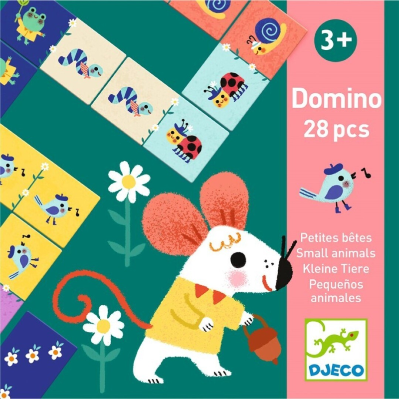 DOMINÓ EDUCATIVO PEQUEÑOS ANIMALES
